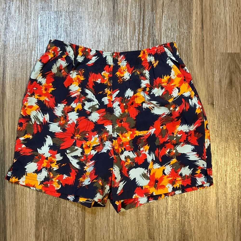 Columbia Womens Pleasant Creek Board Shorts Multicolor Floral Size Small